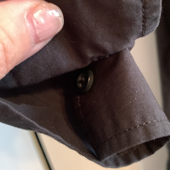 Gap, button down shirt dress with pockets, size medium - Picture 9 of 15